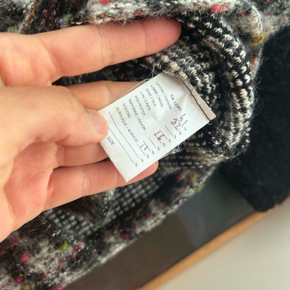 Tub Design Vintage Black and Pink Checkered Blazer M - Picture 5 of 16